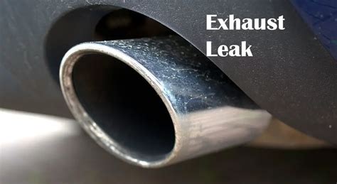 cost of fixing exhaust leak|11 Symptoms of an Exhaust Leak 